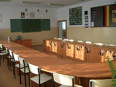 Klasopracownia do nauki języka obcego